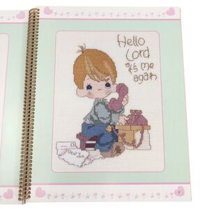 Precious Moments Sam's Favorites Counted Cross Stitch 22 Patterns Vintage